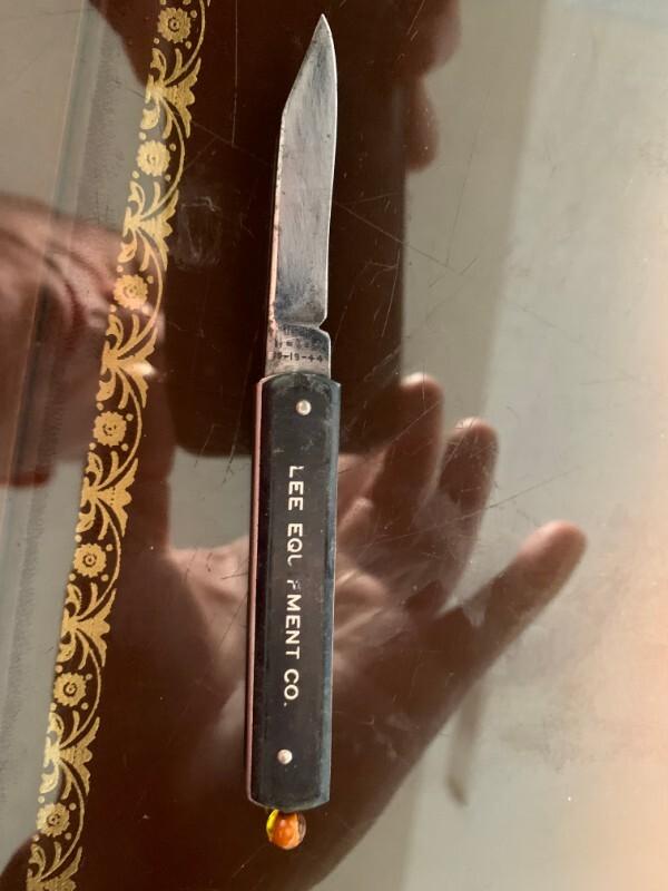 Vintage Schrade Advertiseing Pull Ball Switchblade Vintage Schrade Advertiseing Pull Ball Switchblade