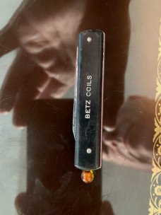 Vintage Schrade Advertiseing Pull Ball Switchblade Vintage Schrade Advertiseing Pull Ball Switchblade