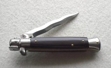 NEW 9" ITALIAN STILETTO FRANK BELTRAME GENUINE HORN KRISS BLADE