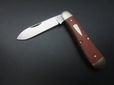 Great Eastern Cutlery #56 Dog Leg Jack 1-Blade Natural Canvas Micarta GEC 562118 Great Eastern Cutlery #56 Dog Leg Jack 1-Blade Natural Canvas Micarta GEC 562118