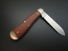 Great Eastern Cutlery #56 Dog Leg Jack 1-Blade Natural Canvas Micarta GEC 562118 Great Eastern Cutlery #56 Dog Leg Jack 1-Blade Natural Canvas Micarta GEC 562118