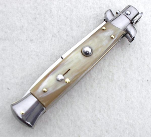 NEW FRANK BELTRAME 9" FRENCH BOVINE HORN ITALIAN STILETTO