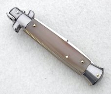NEW FRANK BELTRAME 9" FRENCH BOVINE HORN ITALIAN STILETTO
