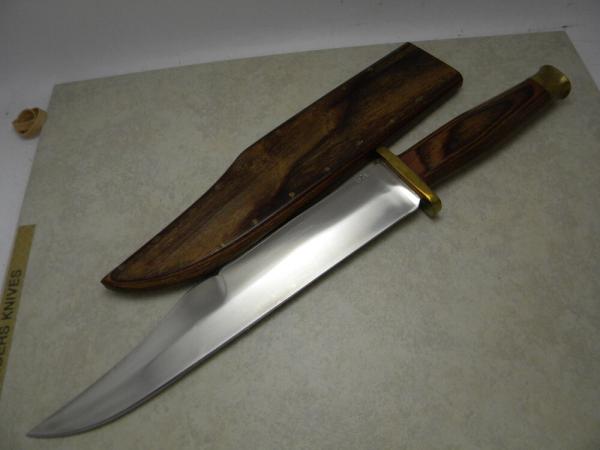 Custom David Howie Micarta Fixed Blade Sheath Knife c.1976
