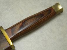 Custom David Howie Micarta Fixed Blade Sheath Knife c.1976