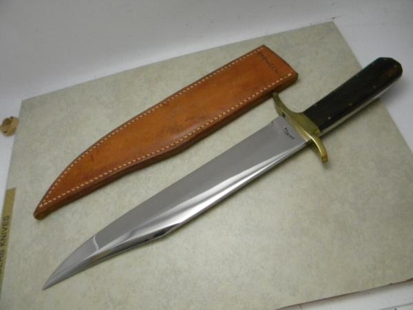 Custom Bill Bagwell Fixed Blade Sheath Knife 