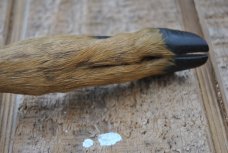 A.W. Wadsworth & Son Germany Deer Foot Hunting Knife Pre WWI No Sheath Double Wire Guard A.W. Wadsworth & Son Germany Deer Foot Hunting Knife Pre WWI No Sheath Double Wire Guard