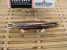 SCHRADE UNCLE HENRY 834UH RANCHER TRIPLE BLADE STOCKMAN FOLDING USED POCKET KNIFE WITH BOX & PAPERS SCHRADE UNCLE HENRY 834UH RANCHER TRIPLE BLADE STOCKMAN FOLDING USED POCKET KNIFE WITH BOX & PAPERS