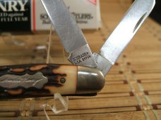 SCHRADE UNCLE HENRY 834UH RANCHER TRIPLE BLADE STOCKMAN FOLDING USED POCKET KNIFE WITH BOX & PAPERS SCHRADE UNCLE HENRY 834UH RANCHER TRIPLE BLADE STOCKMAN FOLDING USED POCKET KNIFE WITH BOX & PAPERS