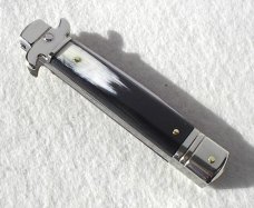 NEW AKC LEVERLETTO 20cm - 8" BRAZILAN HORN MODIFIED BAYONET BLADE   