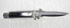 NEW AKC LEVERLETTO 20cm - 8" BRAZILAN HORN MODIFIED BAYONET BLADE   