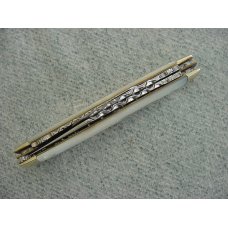 Vintage William Rodgers, Sheffield, England, Pearl Handle, File-Worked, Classic Stockman's Knife Vintage William Rodgers, Sheffield, England, Pearl Handle, File-Worked, Classic Stockman's Knife