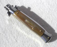 NEW FRANK BELTRAME 9" FRENCH BOVINE HORN ITALIAN STILETTO