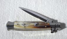 NEW FRANK BELTRAME 9" FRENCH BOVINE HORN ITALIAN STILETTO