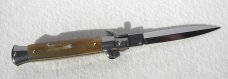 NEW FRANK BELTRAME 9" FRENCH BOVINE HORN ITALIAN STILETTO