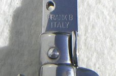 NEW FRANK BELTRAME 9" FRENCH BOVINE HORN ITALIAN STILETTO