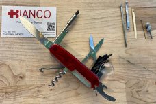 Victorinox CyberYeoman with Ruby scales, free shipping 