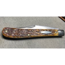 Vintage CATTARAUGUS Model No. 21709 Barehead Slim Jack Folding Pocket Knife c.1886-1963 Bone Stag Vintage CATTARAUGUS Model No. 21709 Barehead Slim Jack Folding Pocket Knife c.1886-1963 Bone Stag
