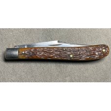 Vintage CATTARAUGUS Model No. 21709 Barehead Slim Jack Folding Pocket Knife c.1886-1963 Bone Stag Vintage CATTARAUGUS Model No. 21709 Barehead Slim Jack Folding Pocket Knife c.1886-1963 Bone Stag