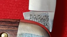 Great Eastern Cutlery GEC 19 Kingwood 190120 Pocket Knife, New with Pin & Tube, 1095 Carbon Steel  