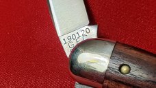 Great Eastern Cutlery GEC 19 Kingwood 190120 Pocket Knife, New with Pin & Tube, 1095 Carbon Steel  