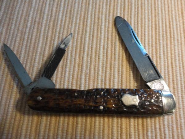 MARSHALL WELLS "ZENITH" PICK BONE EQUAL END SPLIT BACK WHITTLER MARSHALL WELLS "ZENITH" PICK BONE EQUAL END SPLIT BACK WHITTLER