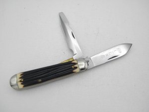 Queen Cutlery #40 Heavy Electrician Jack in Imitation Winterbottom Bone, 1973 - 1975,