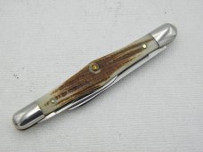 Queen Cutlery Co. #38 Swell Center Gentleman’s Pen in Winterbottom Bone: Rare knife, Queen Cutlery Co. #38 Swell Center Gentleman’s Pen in Winterbottom Bone: Rare knife,