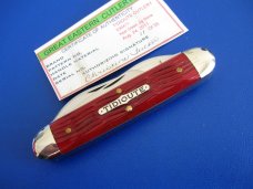 GEC Tidioute 530411 Red Glass Jig Bone Cuban 1 of 25 Non-Serialized COI Mint in Tube GEC Tidioute 530411 Red Glass Jig Bone Cuban 1 of 25 Non-Serialized COI Mint in Tube