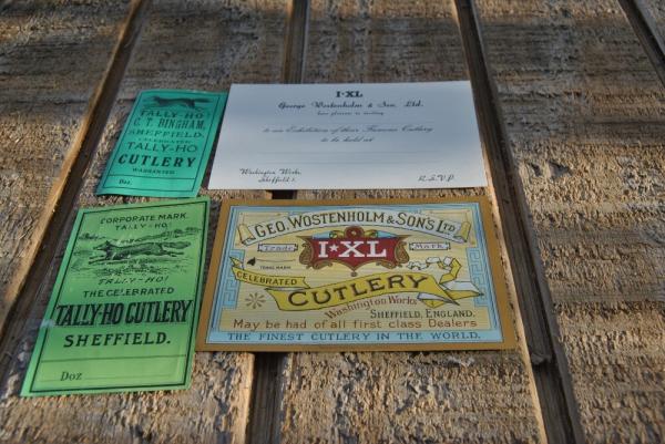 IXL Wostenholm C.T. Bingham Advertising Multi Colored Paper 1930's - 50's Unused