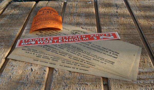 Wostenholm IXL Store Advertising Unused Mint Pipe Razor Electrician's Knife 1930's - 50's Wostenholm IXL Store Advertising Unused Mint Pipe Razor Electrician's Knife 1930's - 50's