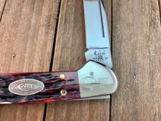 Case Wharncliffe Copperlock Crimson Peach Seed Jigged Bone Life Member Annual Club Knife 2012 Case Wharncliffe Copperlock Crimson Peach Seed Jigged Bone Life Member Annual Club Knife 2012