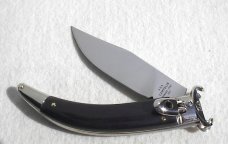 NEW A.G.A. CAMPOLIN AFRICAN EBONY WOOD LEVER LOCK SHELL PULLER NICKEL SILVER BOLSTERS ONLY 300 MADE