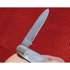 VINTAGE STA-SHARP STAINLESS CUTLERY NEW YORK GENUINE PEARL WHITTLER KNIFE 1927-1940 VINTAGE STA-SHARP STAINLESS CUTLERY NEW YORK GENUINE PEARL WHITTLER KNIFE 1927-1940