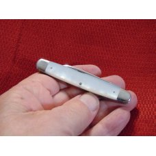 VINTAGE STA-SHARP STAINLESS CUTLERY NEW YORK GENUINE PEARL WHITTLER KNIFE 1927-1940 VINTAGE STA-SHARP STAINLESS CUTLERY NEW YORK GENUINE PEARL WHITTLER KNIFE 1927-1940