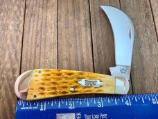 Case Hawkbill Goldenrod Jigged Bone 2013 Case Hawkbill Goldenrod Jigged Bone 2013