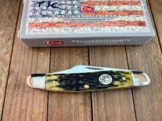 Case Stockman Olive Peach Seed Jigged Bone 2014 Case Stockman Olive Peach Seed Jigged Bone 2014