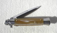 NEW FRANK BELTRAME 9" GENUINE FRENCH BOVINE HORN ITALIAN STILETTO