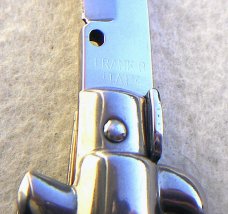 NEW FRANK BELTRAME 9" GENUINE FRENCH BOVINE HORN ITALIAN STILETTO