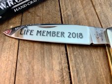 Case Tony Bose Design Tribal Lock Autumn Peach Seed Jigged Bone 2018 CCC Life Member Annual Case Tony Bose Design Tribal Lock Autumn Peach Seed Jigged Bone 2018 CCC Life Member Annual