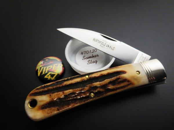 Great Eastern Cutlery Northfield UN-X-LD #47 Viper Sambar Stag GEC 470120