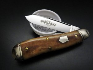 Great Eastern Cutlery Northfield UN-X-LD #56 Dog Leg Jack 2-Blade Smooth Appaloosa Bone GEC 562218