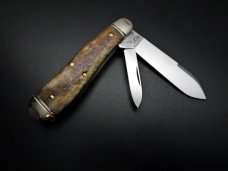 Great Eastern Cutlery Northfield UN-X-LD #56 Dog Leg Jack 2-Blade Smooth Appaloosa Bone GEC 562218 Great Eastern Cutlery Northfield UN-X-LD #56 Dog Leg Jack 2-Blade Smooth Appaloosa Bone GEC 562218