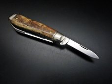 Great Eastern Cutlery Northfield UN-X-LD #56 Dog Leg Jack 2-Blade Smooth Appaloosa Bone GEC 562218 Great Eastern Cutlery Northfield UN-X-LD #56 Dog Leg Jack 2-Blade Smooth Appaloosa Bone GEC 562218