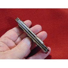 VINTAGE F. HERDER A. SN SOLINGEN ( NO GERMANY ON TANG ) GENUINE STAG SALES SAMPLE CHAMPAGNE KNIFE VINTAGE F. HERDER A. SN SOLINGEN ( NO GERMANY ON TANG ) GENUINE STAG SALES SAMPLE CHAMPAGNE KNIFE