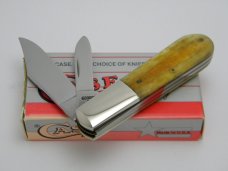 Case XX USA Bone 62009 1/2 Barlow Knife in Box Case XX USA Bone 62009 1/2 Barlow Knife in Box
