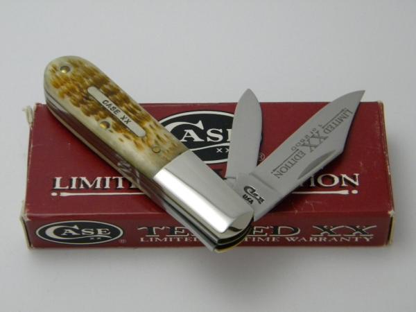 Case XX USA 62009 1/2 Limited Edition 1997 Butternut Bone Barlow Knife in Box Case XX USA 62009 1/2 Limited Edition 1997 Butternut Bone Barlow Knife in Box