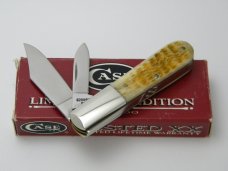 Case XX USA 62009 1/2 Limited Edition 1997 Butternut Bone Barlow Knife in Box Case XX USA 62009 1/2 Limited Edition 1997 Butternut Bone Barlow Knife in Box