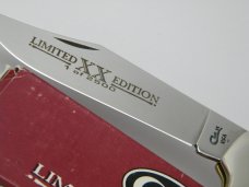 Case XX USA C61050 Limited Edition 1998 Dark Blue Bone Coke Bottle Folding Knife in Box Case XX USA C61050 Limited Edition 1998 Dark Blue Bone Coke Bottle Folding Knife in Box