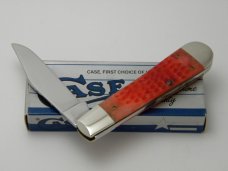 Case XX USA R6199 1/2 Red Bone Centennial 1889-1989 Jack Knife in Box